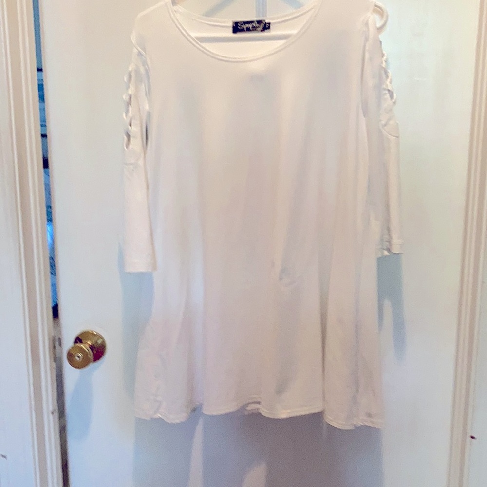 Off the shoulder tunic